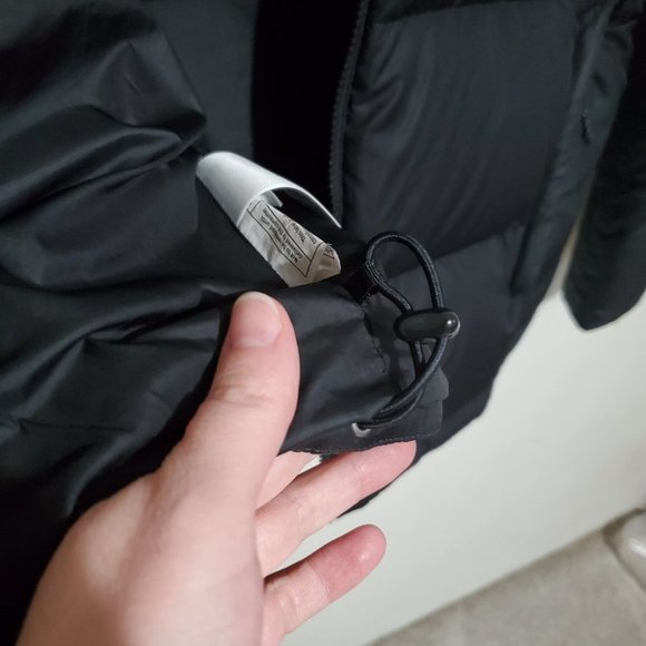 EDDIE BAUER / S / Men's EB650 Wide Channel Down Filled Puffer Coat Jacket Black - Picture 9 of 15